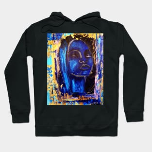 The blue madonna Hoodie